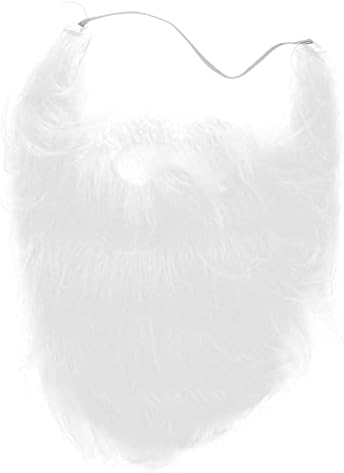 White Fake Beard for Kids and Adults Party Beats Accessories