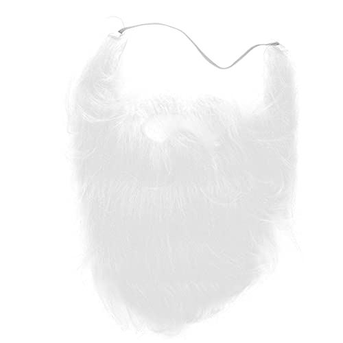 Funny Fake White Mustache Beard for Parties and Costumes