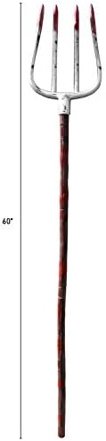 Lengthy Standout Adult Trident Pitchfork costume prop