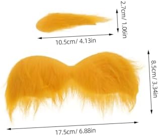 Halloween Fake Beard and Eyebrow Costume Props