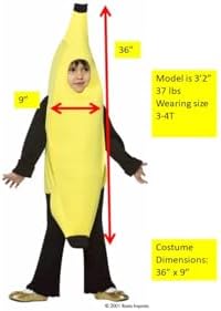 Rasta Imposta Light Weight Banana Costume Accessory for Men