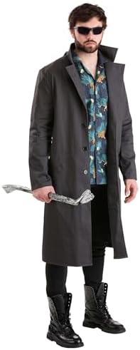 Billy Butcher Halloween Costume Duster Jacket Hawaiian Shirt X-Large for Kids