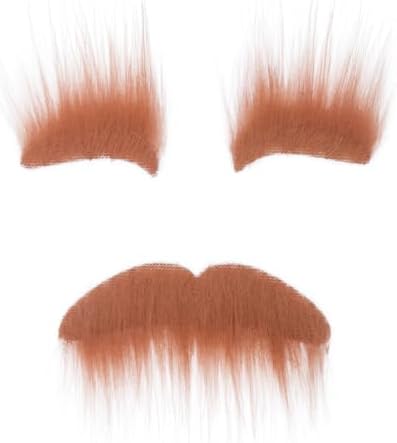Costela Fake Mustache and Eyebrows Set