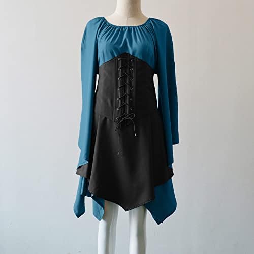 Muyise Womens Medieval Renaissance Gown Dress