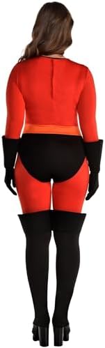 Party City Deluxe Mrs Incredible Costume for Women -The Incredibles Costume