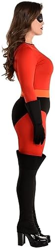 Party City Deluxe Mrs Incredible Costume for Women -The Incredibles Costume