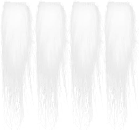 Masquerade Magic Plush Fake Eyebrows for Santa Claus Festive Party Accessories