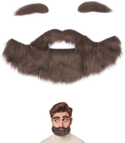 Yan Dream Fake Beard and Eyebrow Set