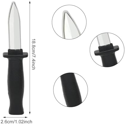 Halloween 6-Piece Plastic Artificial Knife Trick Pack