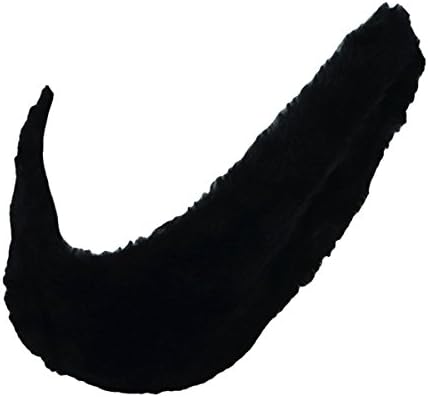 Treasure Gurus Fake Black Facial Hair Farmer Lincoln Beard Halloween Costume Prop