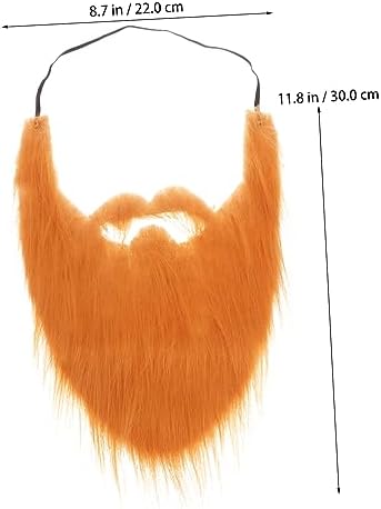 2Pcs costume beard fake mustache