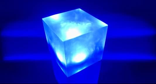 Tesseract Stone Blue Cube Artifact for Cosplay