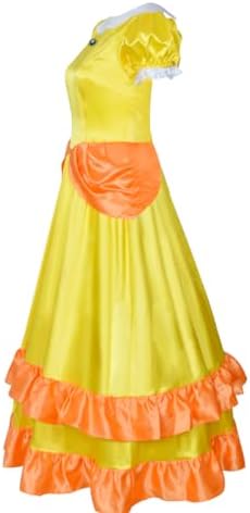 Vibrant Women Princess Peach Costume - Party cosplay Gown for Women