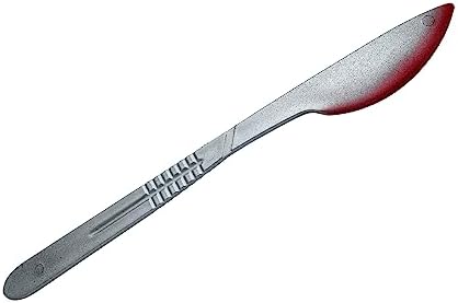 THIS Fake Bloody Medical Scalpel Knife Halloween Prop for costumes and fun