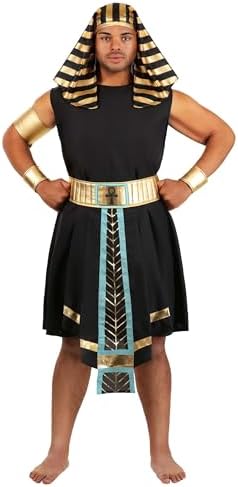 Mens Plus Size Pharaoh Dark Costume - Pherotic Spically