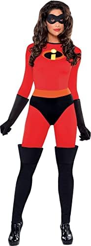 Party City Deluxe Mrs Incredible Costume for Women -The Incredibles Costume