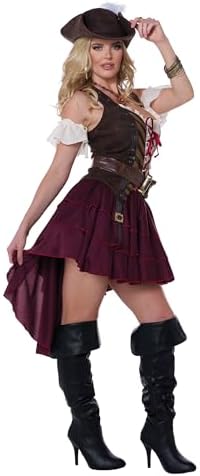 Alluring Swashbuckler Captain Costume
