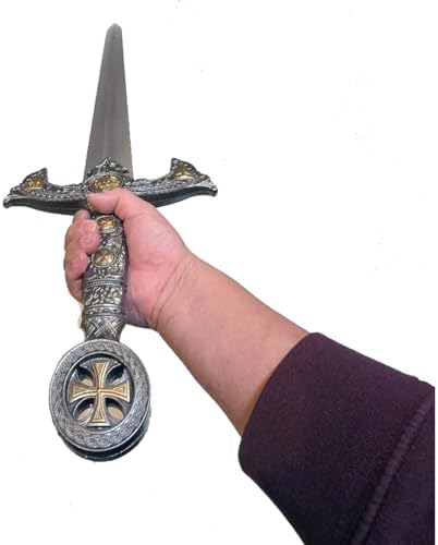 NLX 40 Medieval Knight Templar Foam Sword Props