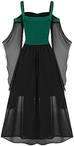 Renaissance Halloween Bundle Womens Party Dress Chemise Set