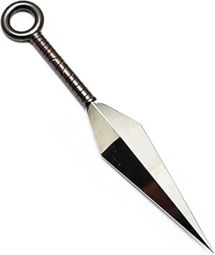 Samurai Kunai z 87-inch Real Metal Model Keychain with Attention to Detail