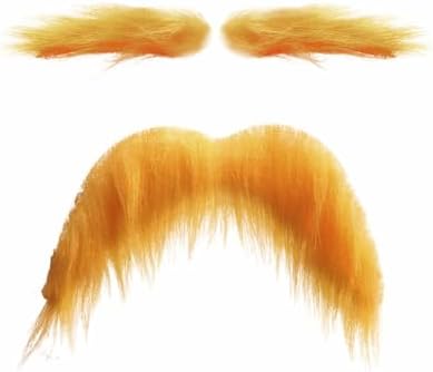 Yanzhenglip Mustache Set48PCS Halloween Christmas Costume