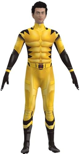 Anime Mens Cosplay Jumpsuit Halloween Costume