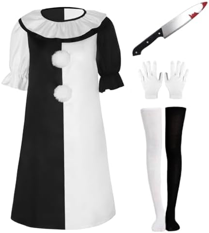 Amazing clown costume Halloween_dirs for adults