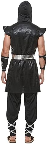 Ninja Costume Men Japanese Dragon Swordman
