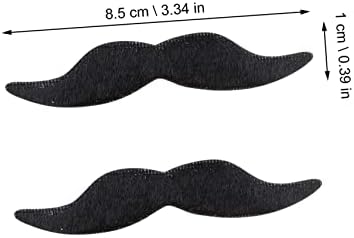 25PCS Pirate Fake Beard Mustache Set