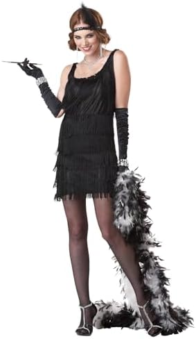 California Costumes Nostalgic 1920s Flapper Dress Up 1 Adult Medium US
