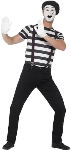 Smiffys Mens Gentleman Mime Artist Costume