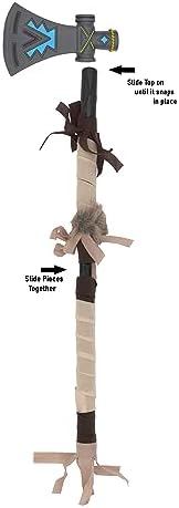 Nicky Bigs Novelties 17-Inch Fake tribal hatchet axe costume prop