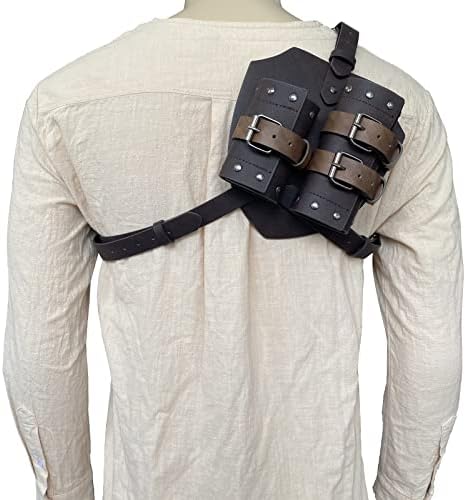 HiiFeuer Adjustable Faux Leather Holster for LARP