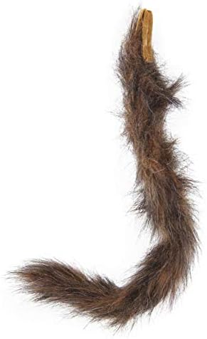 Furry Brown Cat Ears Tail Set - Posable Cat Costume for Women