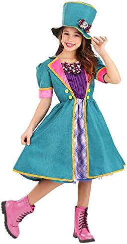 Teal Linen Mad Hatter Costume