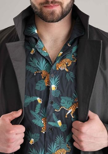 Billy Butcher Halloween Costume Duster Jacket Hawaiian Shirt X-Large for Kids