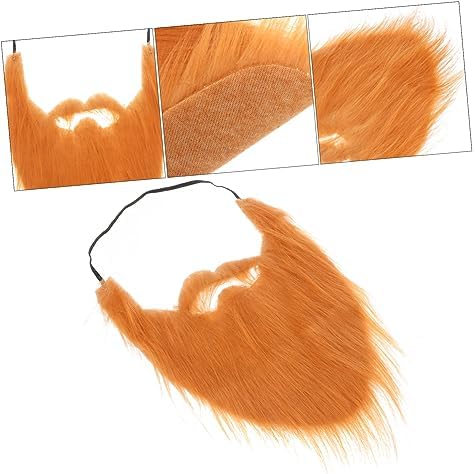 VALICLUD Fake Beards 2-Piece Realistic Masquerade Costume for Adults