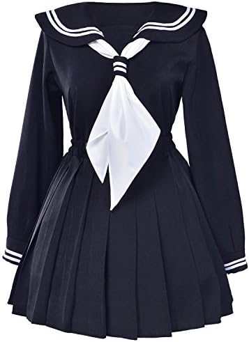 Comfortable Japanese Sailor Cosplay Set for Women