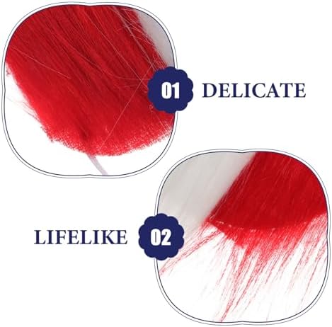 OATIPHO Fake Bead Mustache for Cosplay Halloween Patriotic