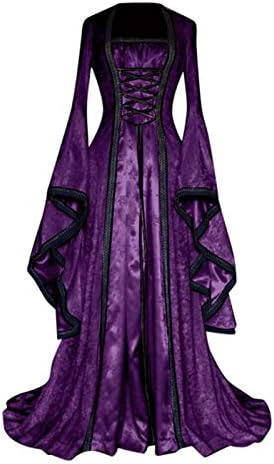 Renaissance Halloween Irish Steampunk Trick costume for Women - Dress and Accessories