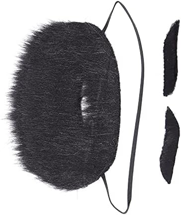 Elastic Ebony Fake Beard Party Costume Decoration