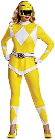 Disguise Womens Yellow Ranger Costume