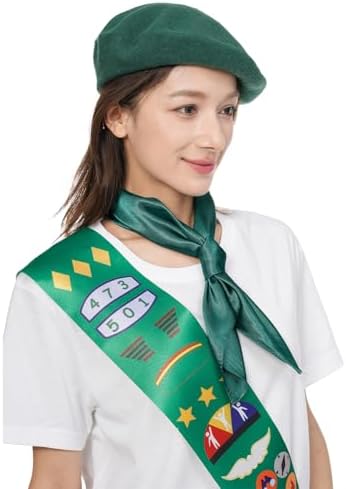 Scout Costume Set 3-Piece Womens Girls Action Accessories