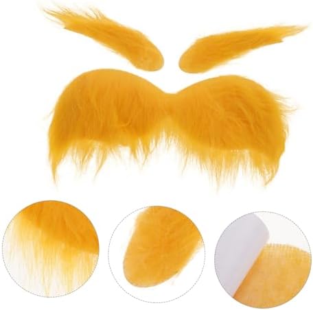 Halloween Fake Beard and Eyebrow Costume Props