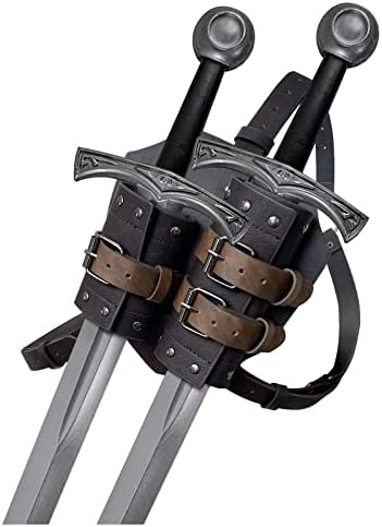HiiFeuer Adjustable Faux Leather Holster for LARP