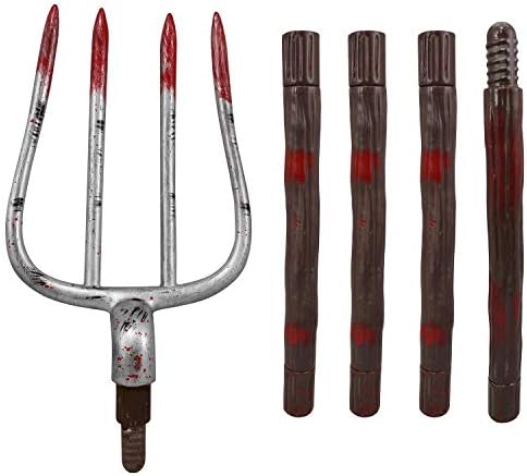 Lengthy Standout Adult Trident Pitchfork costume prop