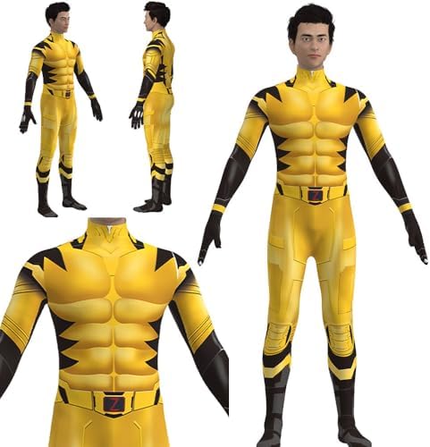 Anime Mens Cosplay Jumpsuit Halloween Costume