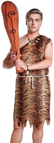 Prehistoric Caveman Costume Set for Halloween