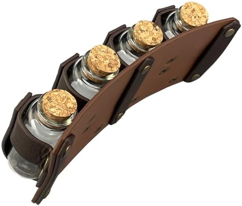 Medieval Belt with Potion Bottles