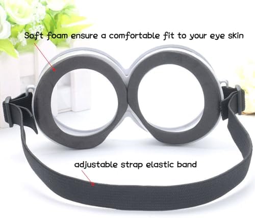Halloween 3Pcs Yellow Costume Accessories Goggles Beanie Gloves Set